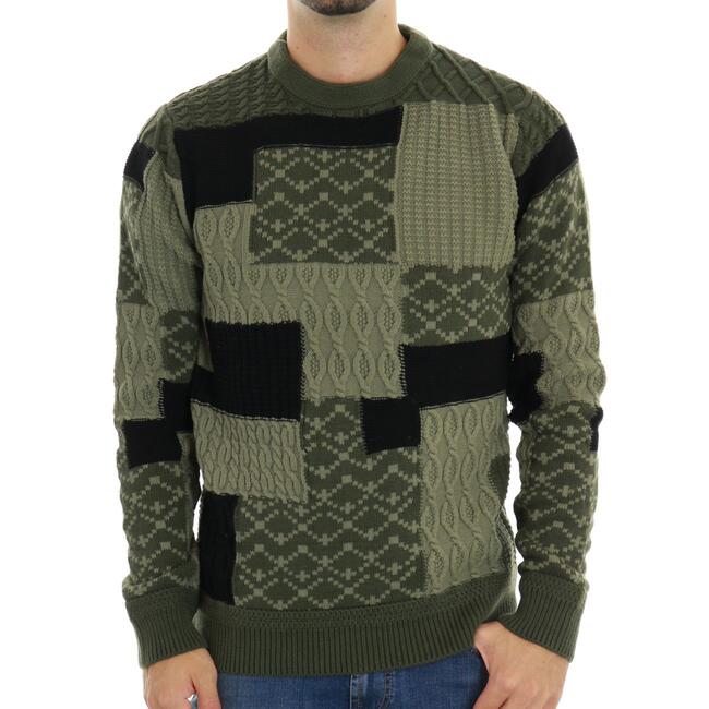 MAGLIA SUNE PATCHWORK ANER KJENDT - Mad Fashion | img vers.1300x/
